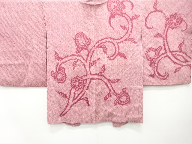 JAPANESE HAORI / ALL SHIBORI / FLOWER ARABESQUE